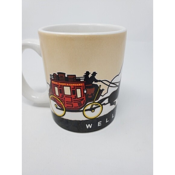 WELLS FARGO GIFT COLLECTIBLE LOT JACK THE DOG PLUSH & STAGECOACH COFFEE MUG - Picture 13 of 14